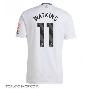 Aston Villa Ollie Watkins #11 Seconda Maglia 2024-25 Manica Corta